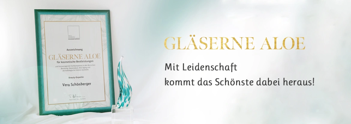 GLÄSERNE ALOE geht an Vera Schönberger, Teningen